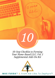 Vol 1 Supplemental Add-On Kit for 10-Step LLC Formation Checklist (Digital Aesthetic + Link Claim Guide)