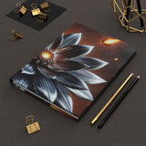 54 Mondays Project™ | @MaxGardenGalax | Cosmic Bloom Floral Hardcover Journal | Inspirational Writing Notebook (Lined) | Mercury 001