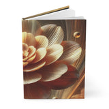 54 Mondays Project™ | @MaxGardenGalax | Cosmic Bloom Floral Hardcover Journal | Inspirational Writing Notebook (Lined) | Venus 001