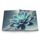 54 Mondays Project™ | @MaxGardenGalax | Cosmic Bloom Floral Hardcover Journal | Inspirational Writing Notebook (Lined) | Uranus 001