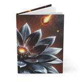 54 Mondays Project™ | @MaxGardenGalax | Cosmic Bloom Floral Hardcover Journal | Inspirational Writing Notebook (Lined) | Mercury 001