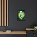 Never Contained | Framed 18x24 Canvas | Divine Feminine Air Sign Wall Art (Gemini, Libra, Aquarius) | (FSC-Certified Wood) | International Shipping Available