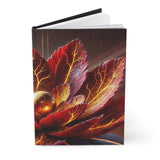 54 Mondays Project™ | @MaxGardenGalax | Cosmic Bloom Floral Hardcover Journal | Inspirational Writing Notebook (Lined) | Mars 001