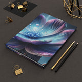 54 Mondays Project™ | @MaxGardenGalax | Cosmic Bloom Floral Hardcover Journal | Inspirational Writing Notebook (Lined) | Neptune 001