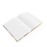 54 Mondays Project™ | @MaxGardenGalax | Cosmic Bloom Celestial Flower Hard Backed Journal | Inspiration for Dreamers (Blank) | Sun 001