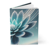 54 Mondays Project™ | @MaxGardenGalax | Cosmic Bloom Floral Hardcover Journal | Inspirational Writing Notebook (Lined) | Uranus 001
