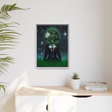 The One With the Mother | Framed 18x24 Canvas | Divine Feminine Cosmic Art for Earth Signs : Taurus, Virgo, Capricorn | (FSC-Certified Wood) | International Shipping Available