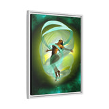 Never Contained | Framed 18x24 Canvas | Divine Feminine Air Sign Wall Art (Gemini, Libra, Aquarius) | (FSC-Certified Wood) | International Shipping Available