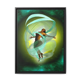Never Contained | Framed 18x24 Canvas | Divine Feminine Air Sign Wall Art (Gemini, Libra, Aquarius) | (FSC-Certified Wood) | International Shipping Available