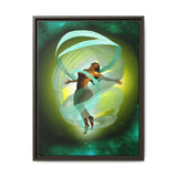 Never Contained | Framed 18x24 Canvas | Divine Feminine Air Sign Wall Art (Gemini, Libra, Aquarius) | (FSC-Certified Wood) | International Shipping Available
