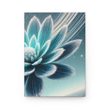 54 Mondays Project™ | @MaxGardenGalax | Cosmic Bloom Floral Hardcover Journal | Inspirational Writing Notebook (Lined) | Uranus 001