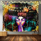 @BuyMartianHome | It's A VIBE | Unapologetically Her Boho Goddesses | Cosmic & Nature Themes | Tapestry for Your Favorite Wall