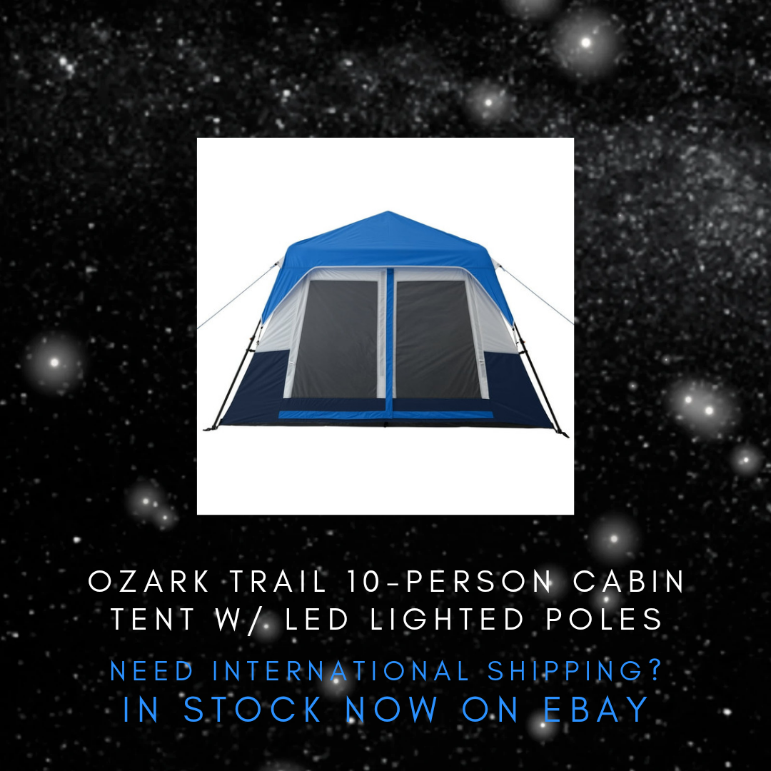 Ozark Trail 10 Person Instant Cabin Tent