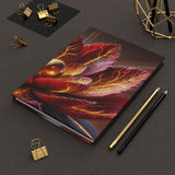 54 Mondays Project™ | @MaxGardenGalax | Cosmic Bloom Floral Hardcover Journal | Inspirational Writing Notebook (Lined) | Mars 001