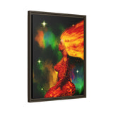 Submission To The Reset – Framed 18x24 Canvas | Divine Feminine Fire Sign Wall Art (Aries, Leo, Sagittarius) | (FSC-Certified Wood) | International Shipping Available