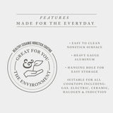 @BuyMartianHome | 12-Piece Nonstick Cookware Set – Black and Gold Pots, Pans & Protectors for Modern Kitchens