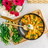 @BuyMartianHome | 12-Piece Nonstick Cookware Set – Black and Gold Pots, Pans & Protectors for Modern Kitchens