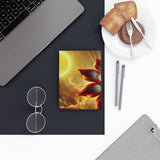 54 Mondays Project™ | @MaxGardenGalax | Cosmic Bloom Celestial Flower Hard Backed Journal | Inspiration for Dreamers (Blank) | Sun 001