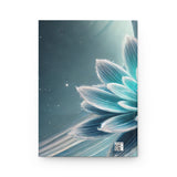 54 Mondays Project™ | @MaxGardenGalax | Cosmic Bloom Floral Hardcover Journal | Inspirational Writing Notebook (Lined) | Uranus 001