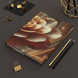 54 Mondays Project™ | @MaxGardenGalax | Cosmic Bloom Floral Hardcover Journal | Inspirational Writing Notebook (Lined) | Venus 001