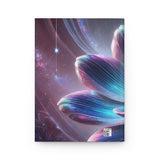 54 Mondays Project™ | @MaxGardenGalax | Cosmic Bloom Floral Hardcover Journal | Inspirational Writing Notebook (Lined) | Neptune 001