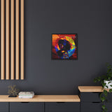 Seluna Virelle – Oonst Oonst Music on Mars Edition | 20x20 Framed Canvas Wall Art | 54 Mondays Project™ | International Shipping Available