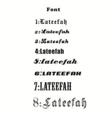 Bamboo Style Custom Hoop Earrings | Stainless Steel 18K Gold, Rose Gold Plated | Snap Post Closure | Personalize | Gift For Women