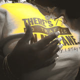 Your Fave Saucy Martian™ Travel Merch | There's No Traffic In My Lane That's Why I Stay In It Unisex Sweatshirt | Various Sizes