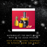 700W Dual-Speed Juicer with 27oz Sealed Pitcher – Wide Feed Chute, Easy Clean, Foam Separator