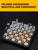 Portable Magnetic Chess, Backgammon & Checkers Set – Large Board for Travel & Entertainment | Perfect Christmas Gift for Adults & Kids