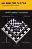 Portable Magnetic Chess, Backgammon & Checkers Set – Large Board for Travel & Entertainment | Perfect Christmas Gift for Adults & Kids