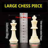 Portable Magnetic Chess, Backgammon & Checkers Set – Large Board for Travel & Entertainment | Perfect Christmas Gift for Adults & Kids