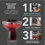 The Keurig of Cocktails : Premium Bartesian Duet Cocktail Machine - Perfect Professional-Quality Drinks in Seconds | Effortless Entertaining