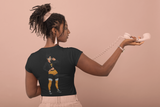Your Fave Saucy Martian™ Travel Merch | My Life Is Dope T-Shirt |  (Queen On Back 2)