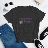 Save Our Children | Diversity Women's Short Sleeve T-Shirt (Sizes S - 2XL)