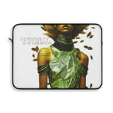 Buy Martian Merch ™ | "Femininity Is A Balance..." Laptop Sleeve (Dorada)