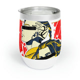 Buy Martian Merch ™ | Anime 001 Chill Wine Stainless Steel Tumbler (BPA-Free)