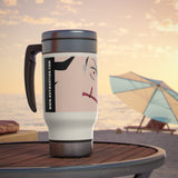Buy Martian Merch ™ | Anime Inspired :  Nezu - ISH Stainless Steel Travel Mug w/ Handle, 14oz