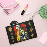 Buy Martian Merch ™ | Anime 001 Vegan Leather Clutch Bag (Saffiano Pattern Invented by Prada)
