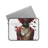 Buy Martian Merch ™ | "Femininity Is A Balance..." Laptop Sleeve (Rojo)