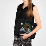 Buy Martian Merch ™ | Jupiter & The Queen (of War) Cafe Day Jupiter Laptop Sleeve | The Saucy Martian ™ #2