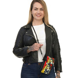 Buy Martian Merch ™ | Anime 001 Small Cell Phone Microfiber Leather Wallet (Vegan Leather Strap)