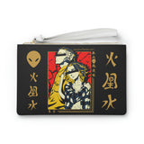 Buy Martian Merch ™ | Anime 001 Vegan Leather Clutch Bag (Saffiano Pattern Invented by Prada)