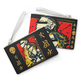 Buy Martian Merch ™ | Anime 001 Vegan Leather Clutch Bag (Saffiano Pattern Invented by Prada)