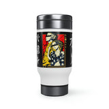 Buy Martian Merch ™ | Anime 001 Stainless Steel Travel Mug with Handle, 14oz
