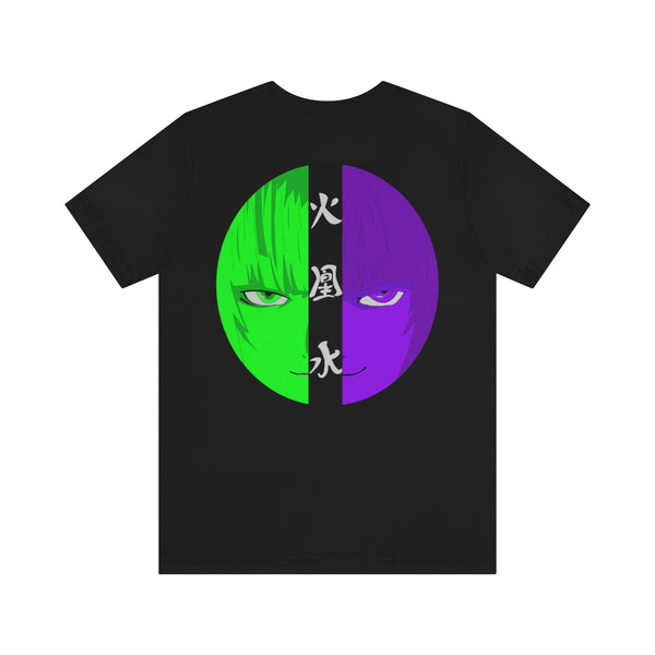 Buy Martian Merch ™ | Agua Fuega Anime (Joker) | My Life Is Dope T-Shirt (Unisex) | (Anime On Back)