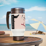 Buy Martian Merch ™ | Anime Inspired :  Nezu - ISH Stainless Steel Travel Mug w/ Handle, 14oz