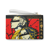 Buy Martian Merch ™ | Anime 001 Vegan Leather Clutch Bag (Saffiano Pattern Invented by Prada)