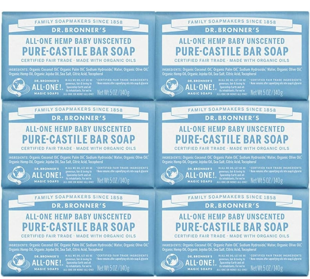 Max Garden Galax™ | Why Dr. Bronner’s Baby Unscented Soap is the Sensitive Skin Savior You Need