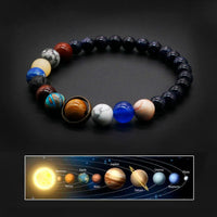 MARTIAN Galaxy 8-Planet Solar System Unisex Bracelet | Gift For Space & NASA Enthusiasts